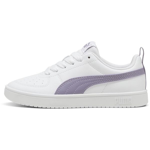 Puma RICKIE JR Dětské volnočasové boty, bílá, velikost 37.5