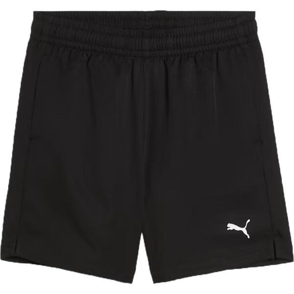 Puma TAD ESSENTIALS WOVEN SHORTS B Chlapecké sportovní trenýrky, černá, velikost