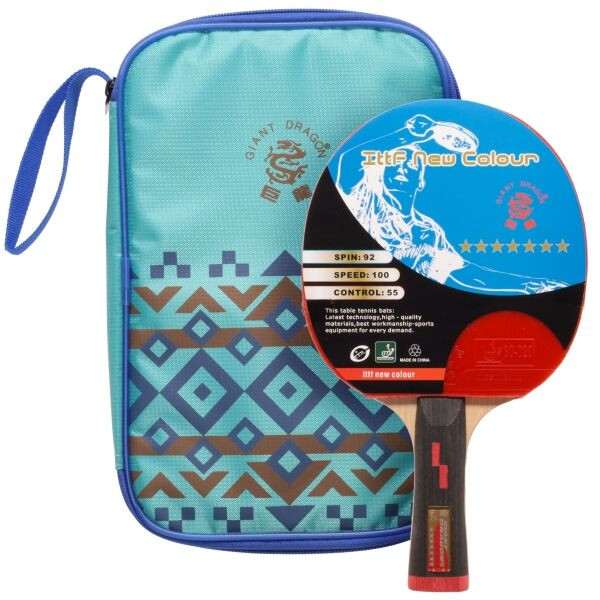 Giant Dragon INC 702 Pálka na stolní tenis, červená, velikost