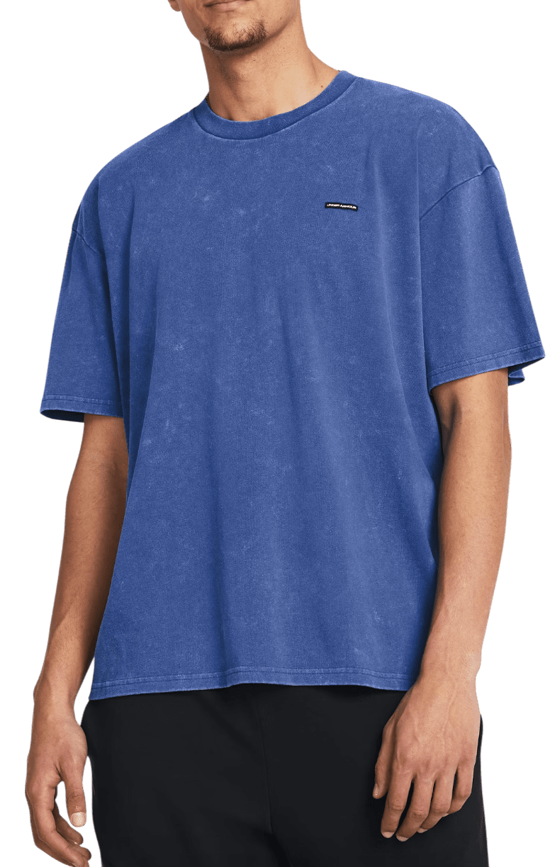 Triko Under Armour UA M HW OS LOGO WASH SS