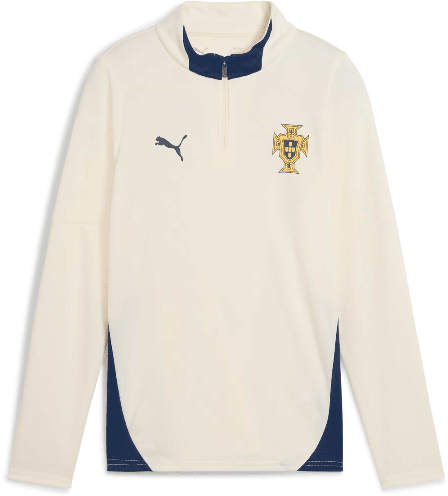 Triko s dlouhým rukávem Puma Portugal Quarter-Zip Training Top Youth