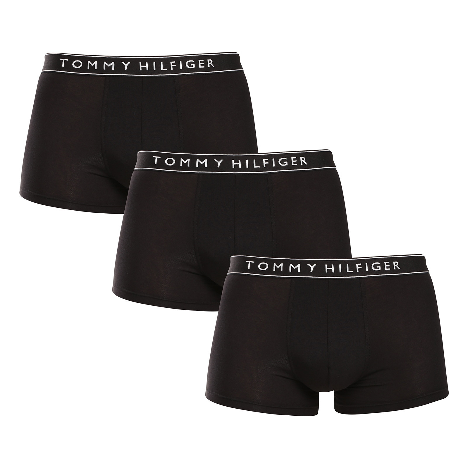 3PACK pánské boxerky Tommy Hilfiger černé (UM0UM03520 0WE) M, trenky / trenýrky