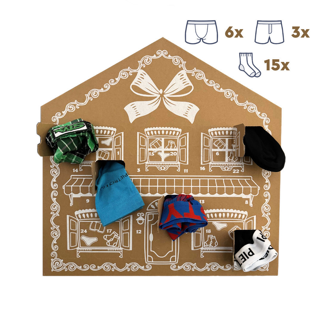 Pánský dárkový box Trenýrkárna 24ks (24TDV1) M