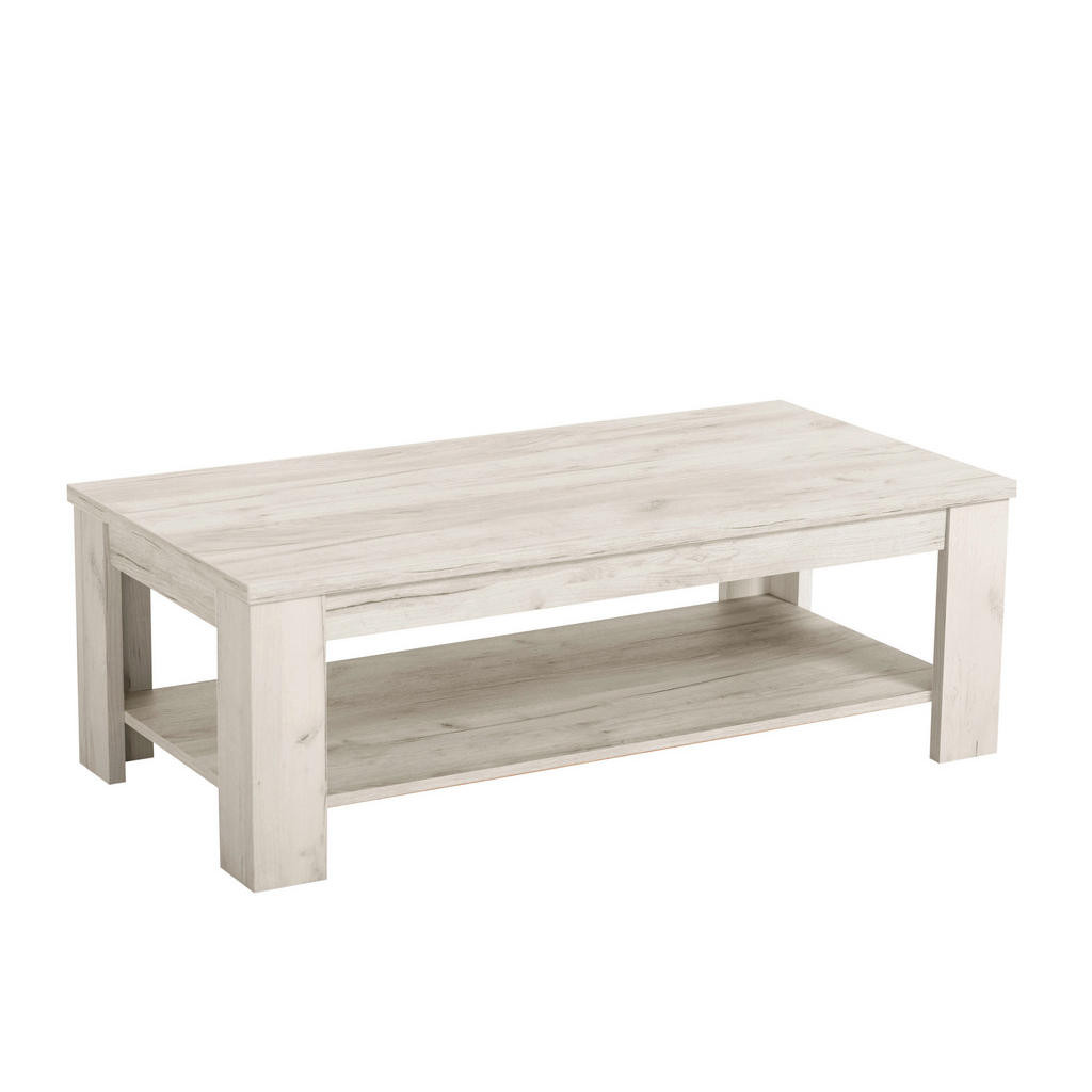 Carryhome KONFERENČNÍ STOLEK, barvy stříbrného dubu, kompozitní dřevo, 120/41,5/60 cm