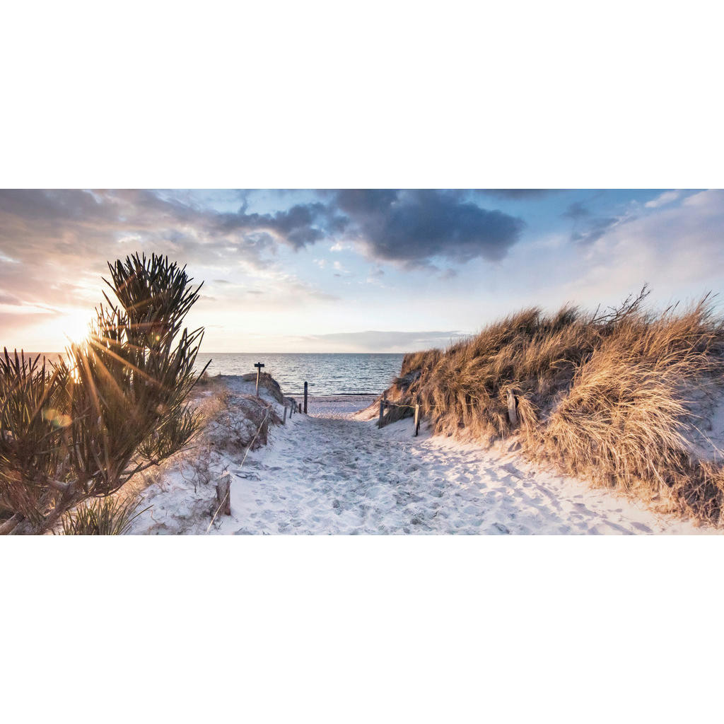 Euroart OBRAZ NA PLÁTNĚ, pláž a moře, 115/55 cm