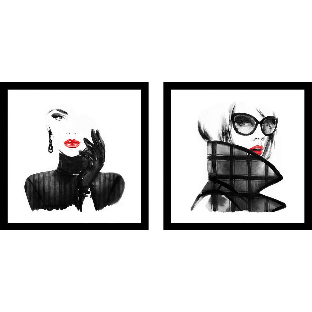 Euroart OBRAZ NA SKLE, lidé, 20/40/1,40 cm