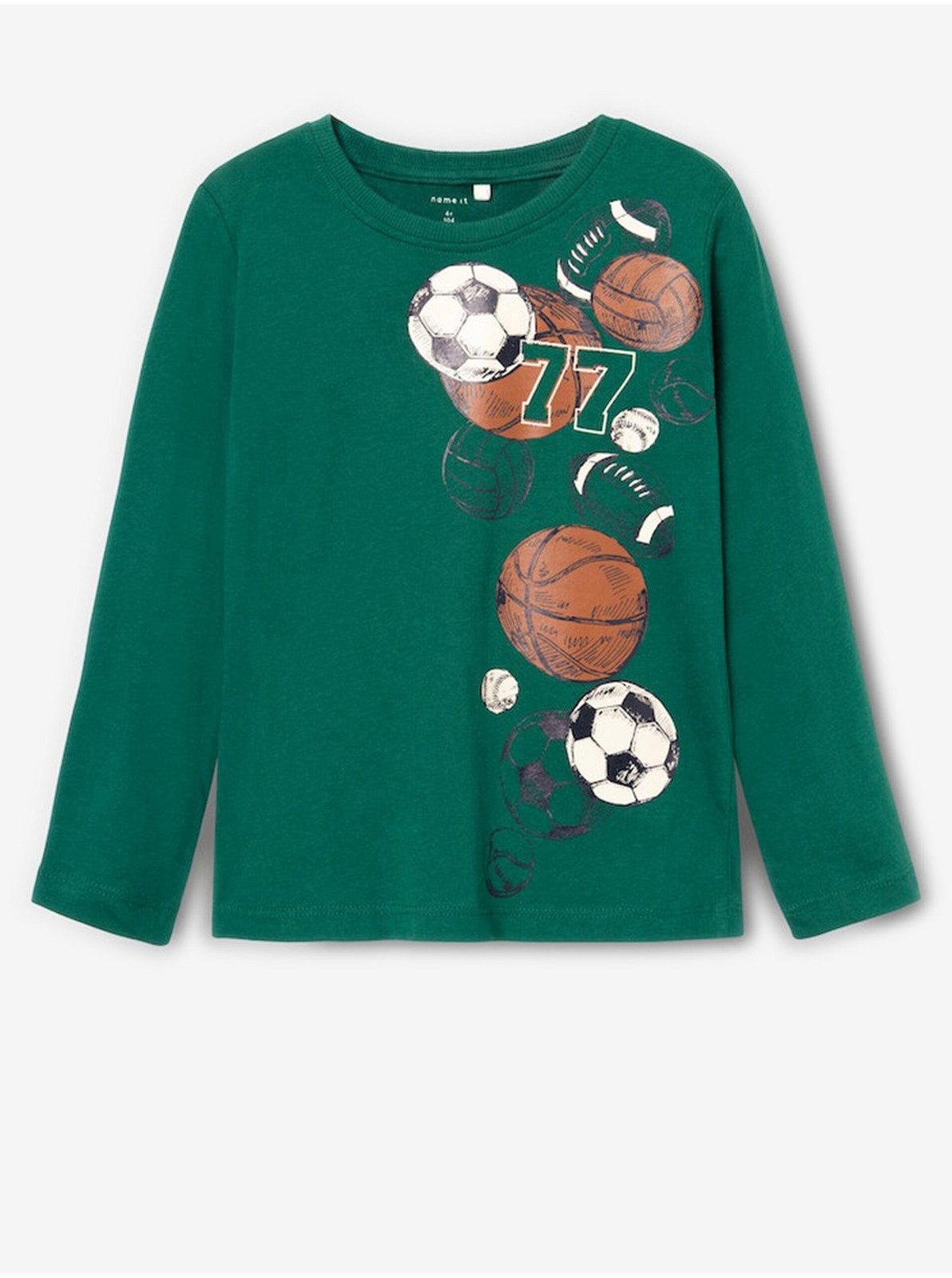 Zelené klučičí tričko name it Ricko - Kluci