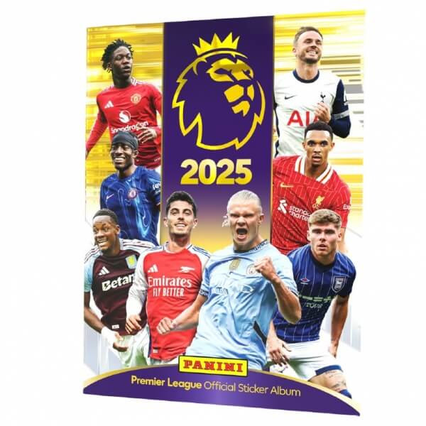 Fotbalové album na samolepky Premier League 2024/2025
