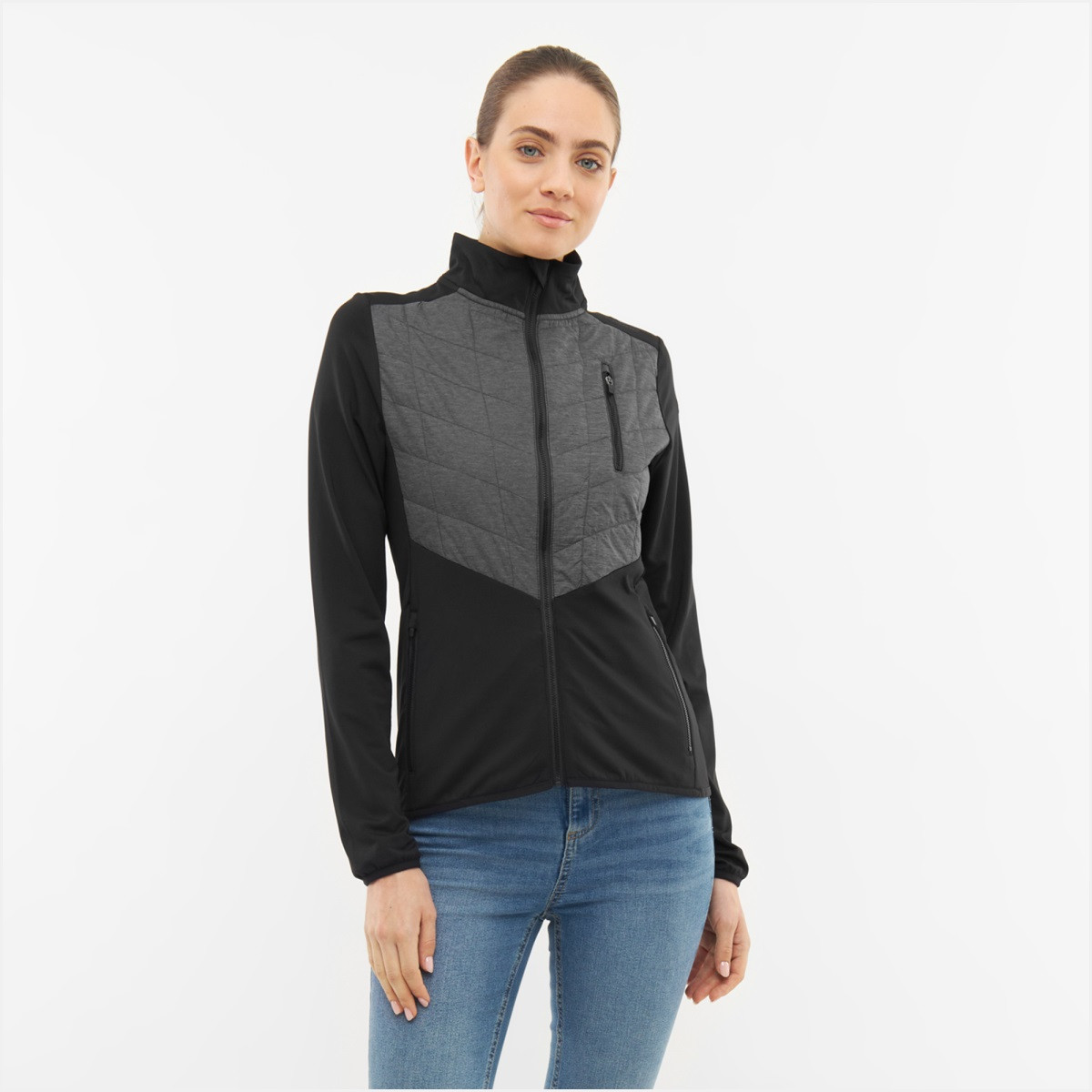 Dámská outdoorová bunda viking montana černá/šedá s