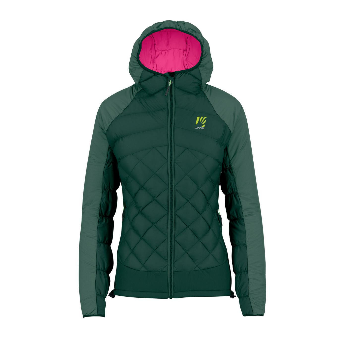 Dámská bunda KARPOS W Lastei Active Plus Jacket, Jungle Green/Duck Green velikost: S