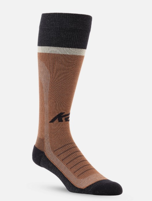 K2 Compression Touring Sock, Brown velikost: L