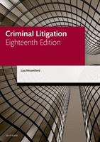 Criminal Litigation -  (Mountford Lisa (Solicitor and Senior Lecturer Keele University))(Paperback / softback)