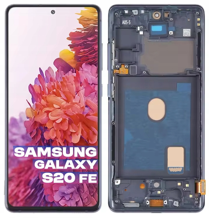 Displej Obrazovka pro Samsung Galaxy S20 Fe 4G 5G G785 G781 Incell Rámeček