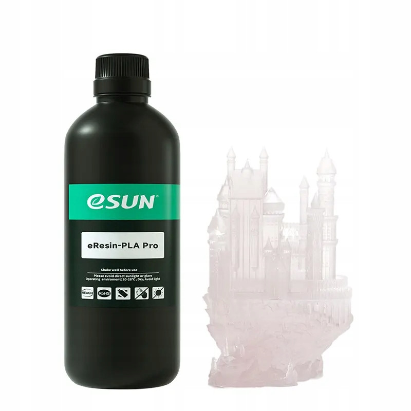 eSun pryskyřice Resin Pla Pro průhledný 1000g