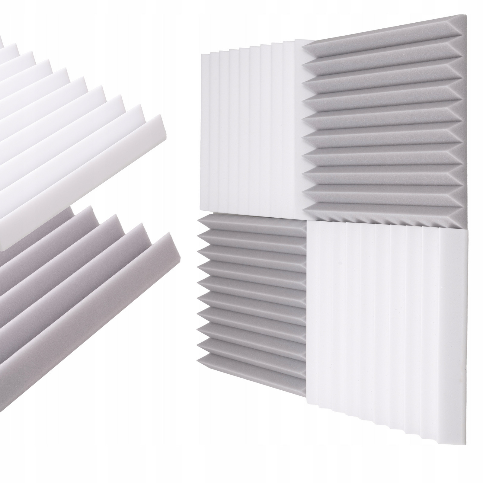 Akustická obrazovka Panel podložka pohlcující zvuky na zeď šachovnice 1m2