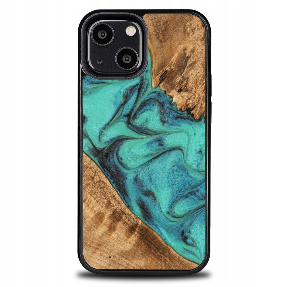 Bewood Unikátní Pouzdro pro iPhone 13 Mini – tyrkysové