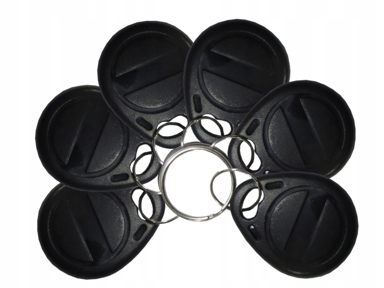 Přívěsek Na Klíče Tag Rfid Unique 125kHz T5577 EM4305 programovatelný černý 100 kusů