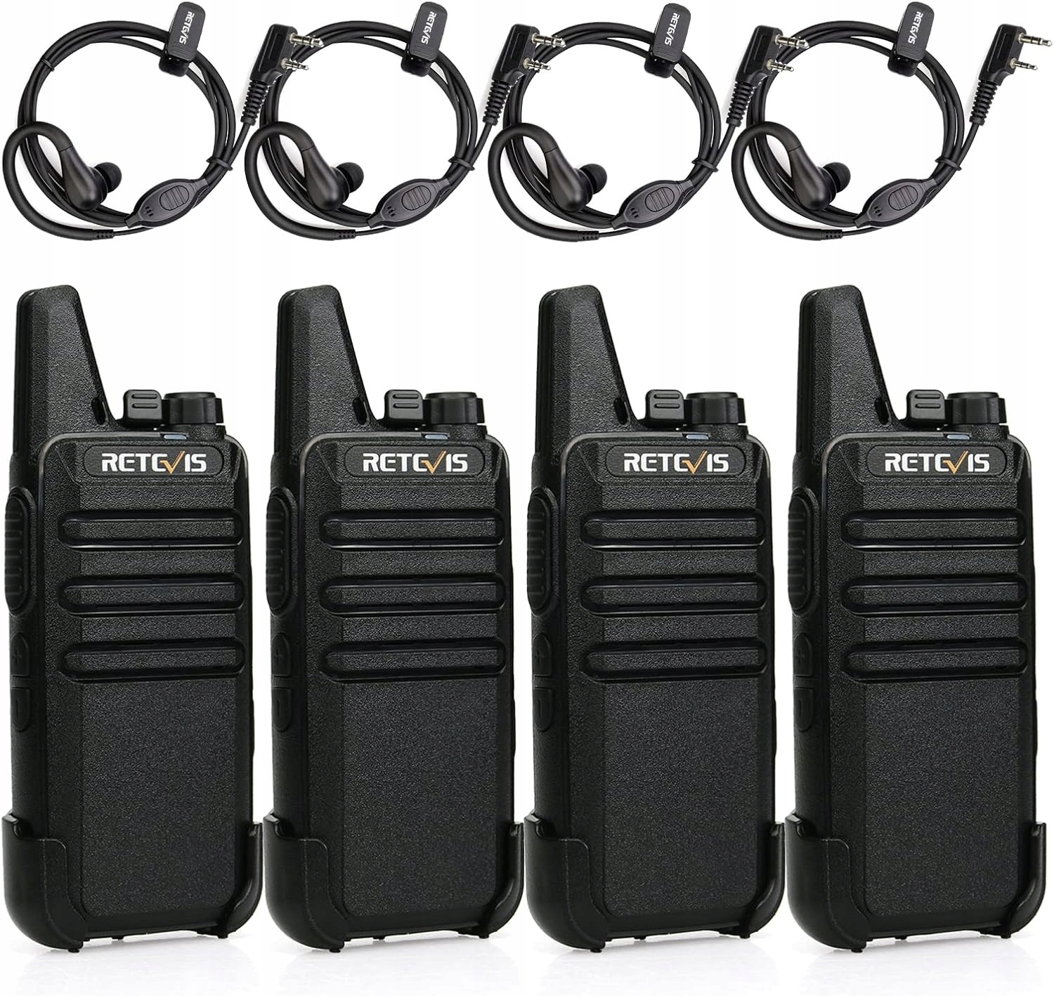Retevis RT622 Walkie Talkie, PMR446 Krátké vlnovky se sluchátkem