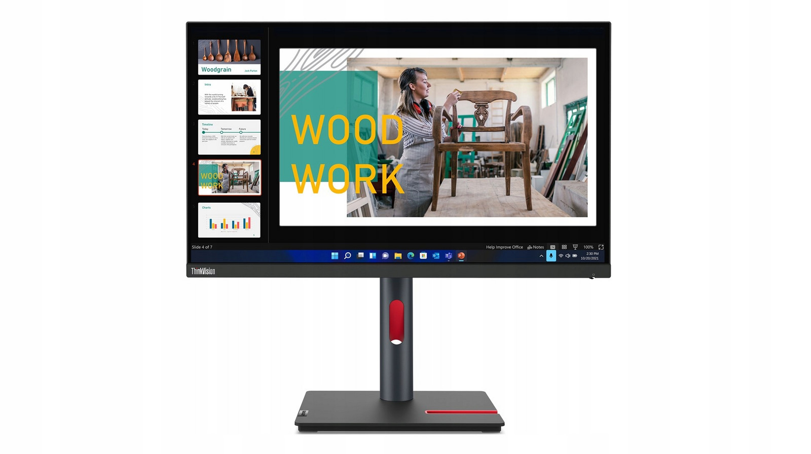 Lenovo ThinkVision P24q-30 Ips 60Hz 300nits Ag Hdmi Dp Usb Raven Black 3Y