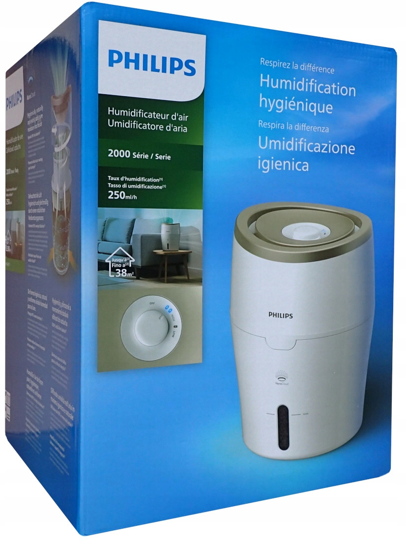 Zvlhčovač vzduchu Philips HU4811/10 NanoCloud bez Skvrny 2.0l až 38 m²