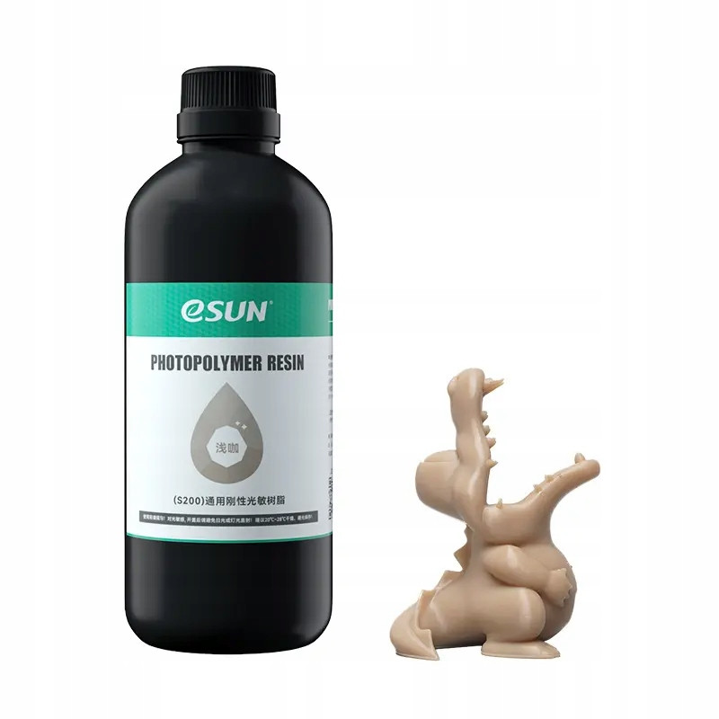 eSun pryskyřice S200 Standard Resin Light Brown světle hnědá 1000g