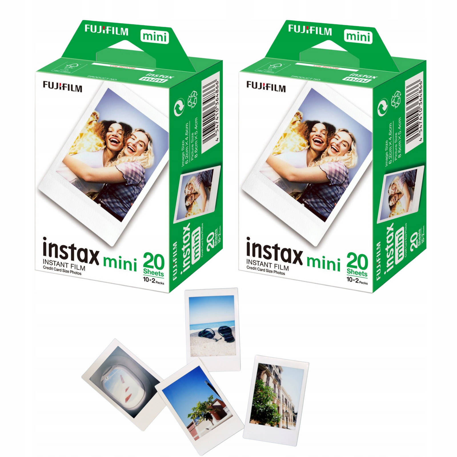 Sada kazet instax mini 12 11 9 fujifilm fotoaparát fotografie 40 fotografií film