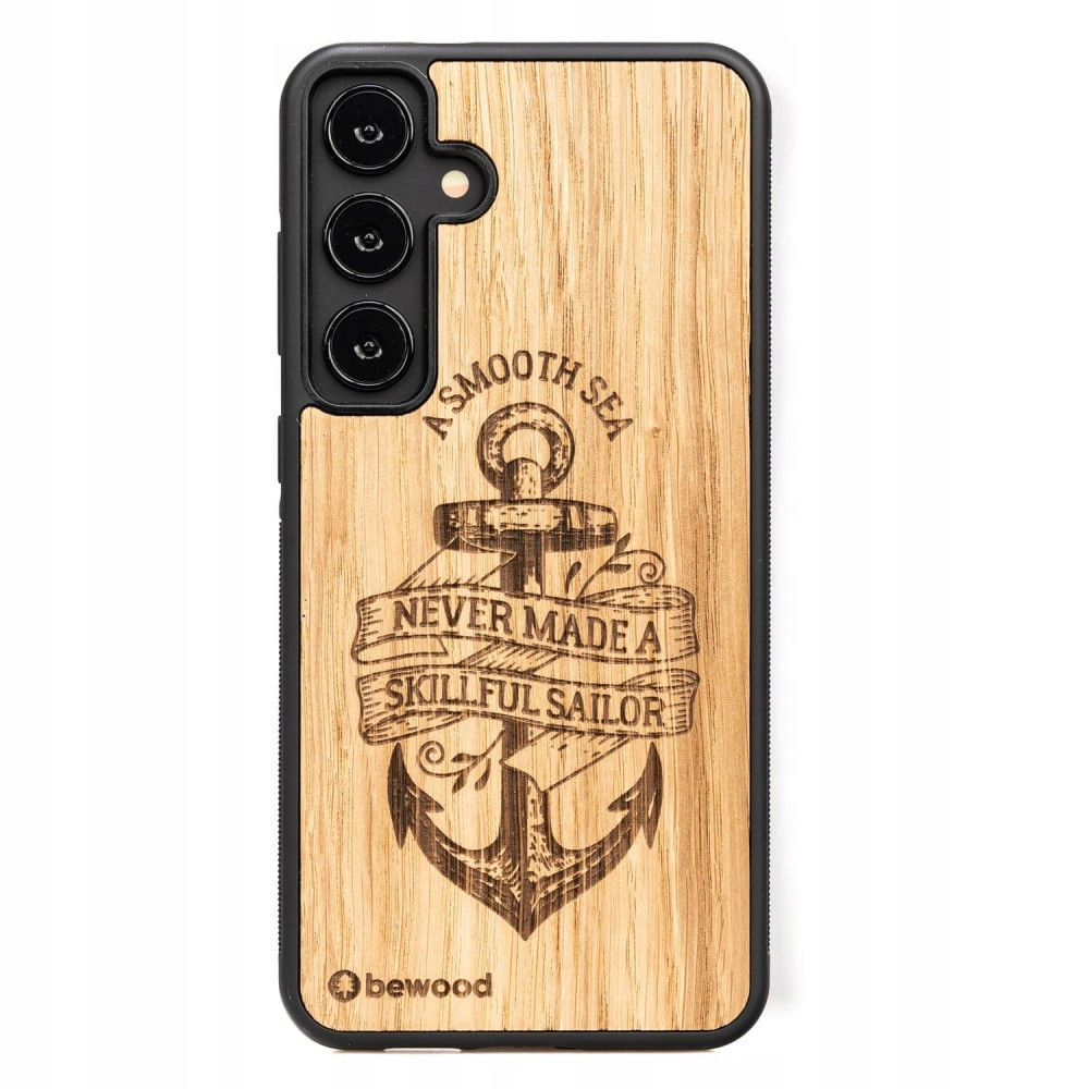 Dřevěné Pouzdro Bewood pro Samsung Galaxy A35 5G Kotva Dub
