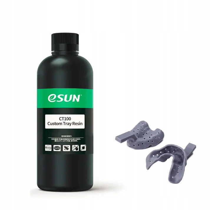 eSUN CT100 pryskyřice Custom Tray Resin šedá 500g