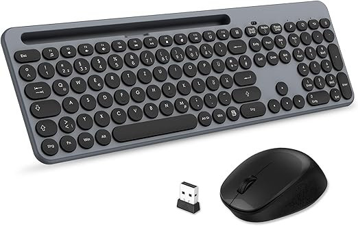 Set klávesnice a myši LeadsaiL šedo/černá Qwert