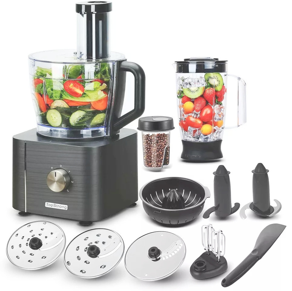 TopStrong Hgm 405 kuchyňský robot mixér mixer mlýnek na kávu odšťavňovač