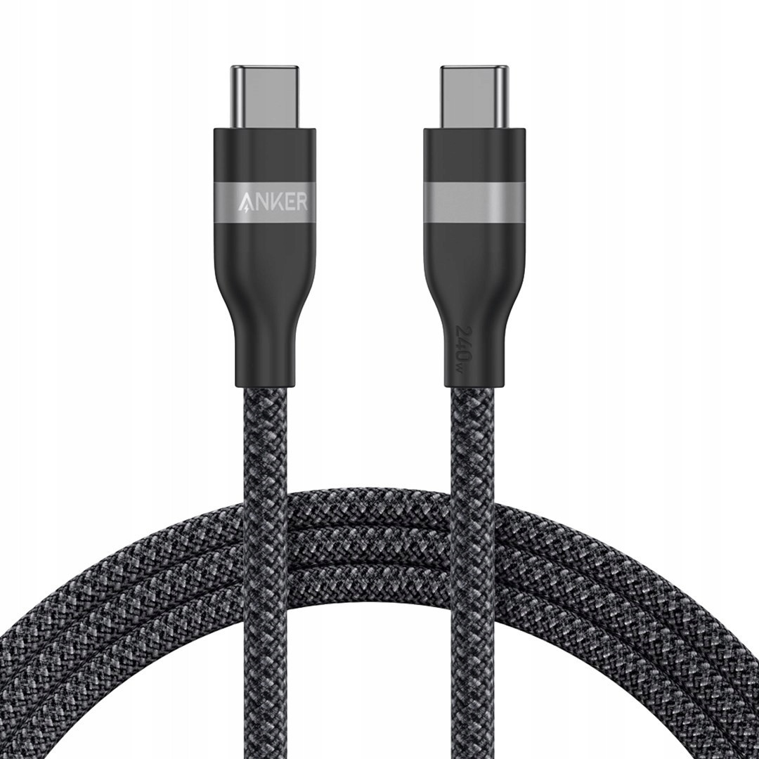 Kabel Anker 240W Usb-c na Usb-c 1.8m Pd černý