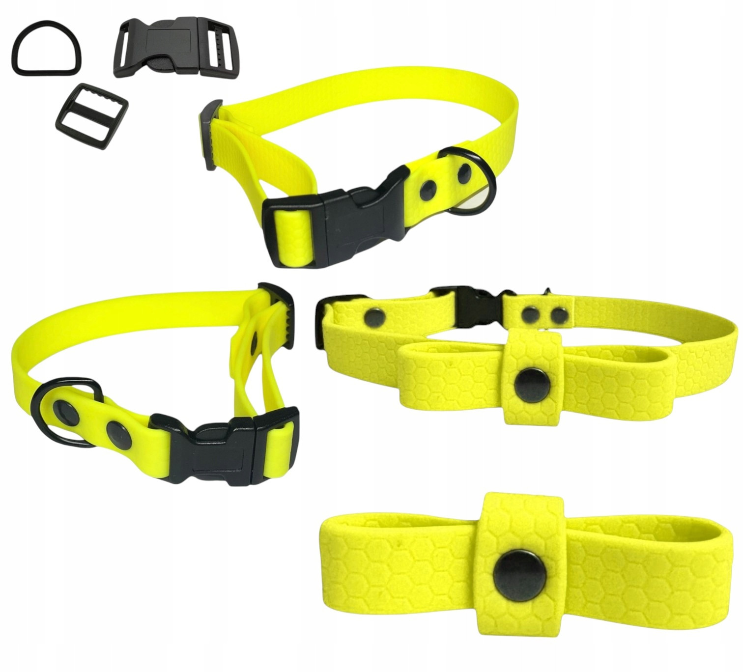 Obojek S Mašlí Pro Malého Psa Měkký Voděodolný Biothane Hexa M