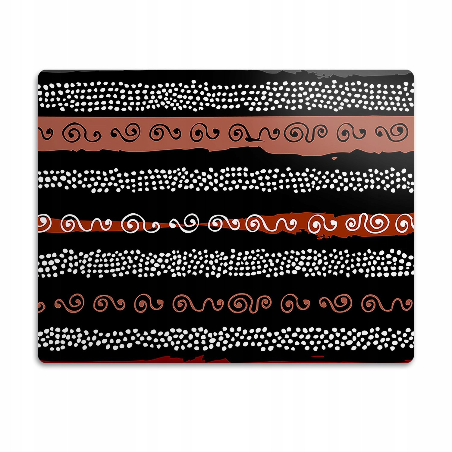 Podložka pro psa pod misku Kmenový motiv 60x40