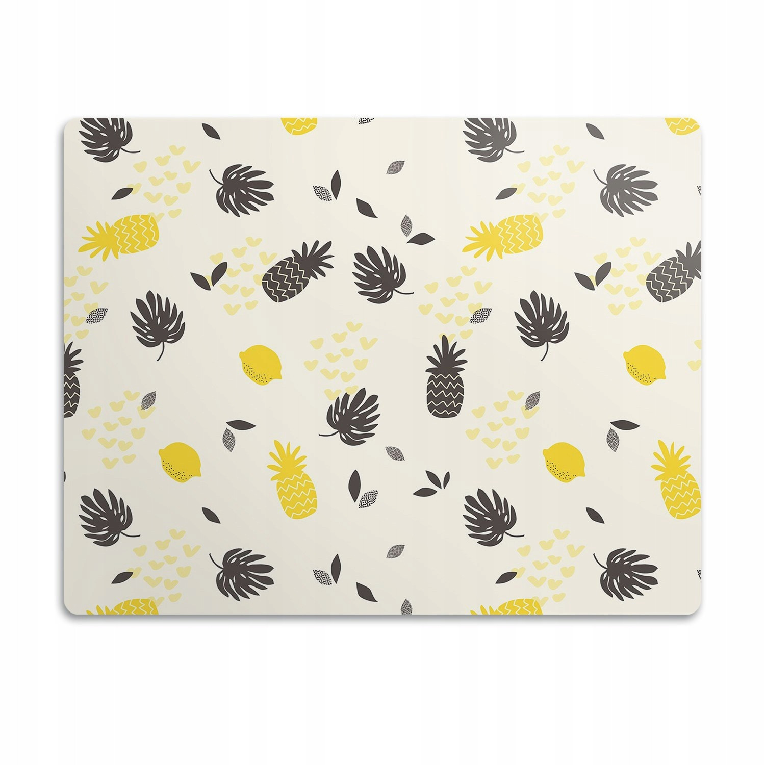 Podložka pod misky pro psa a kočku Ananasy 60x40 cm