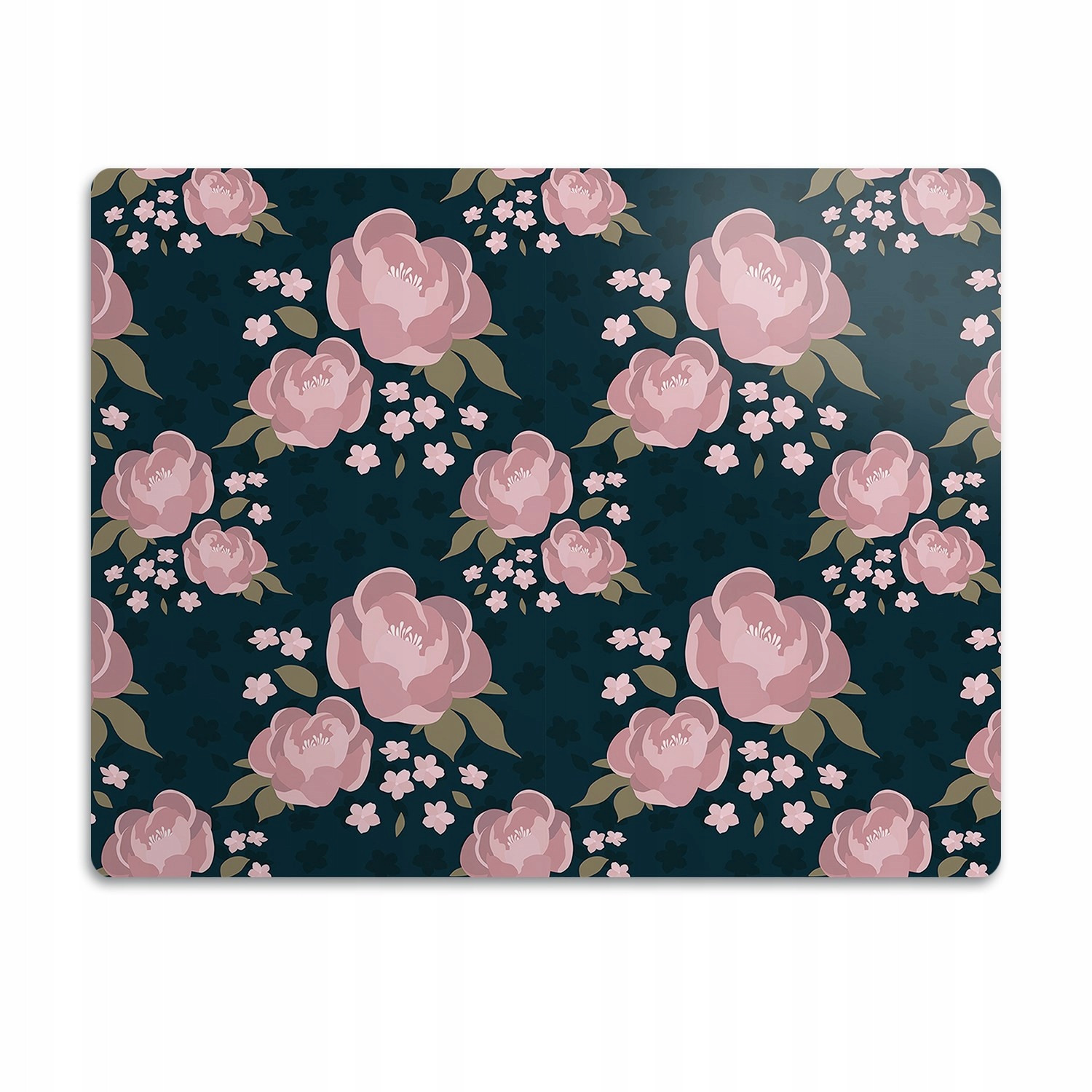 Podložka pod záchod pro kočky Růžové květy 60x40 cm