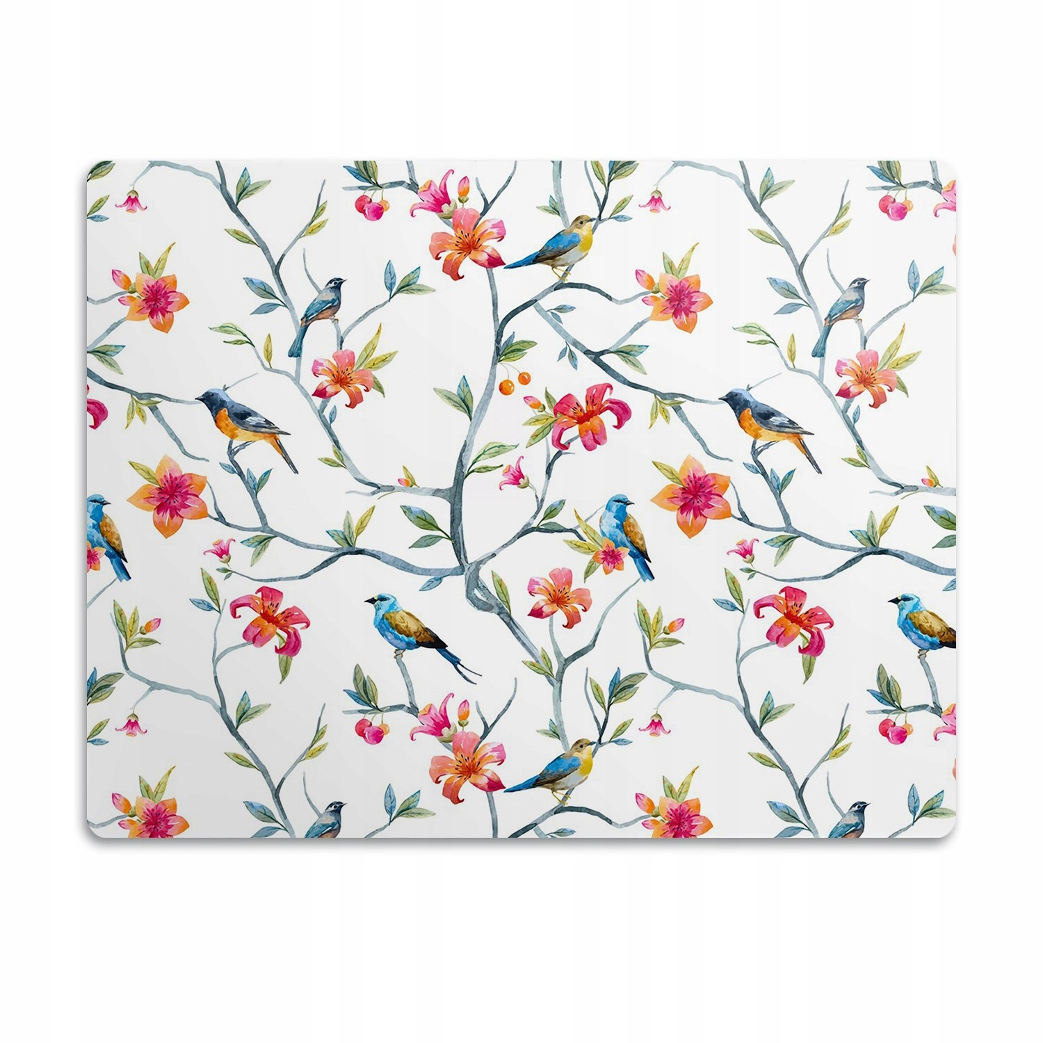 Ochranná podložka pod misky Ptáci na větvích 60x40cm