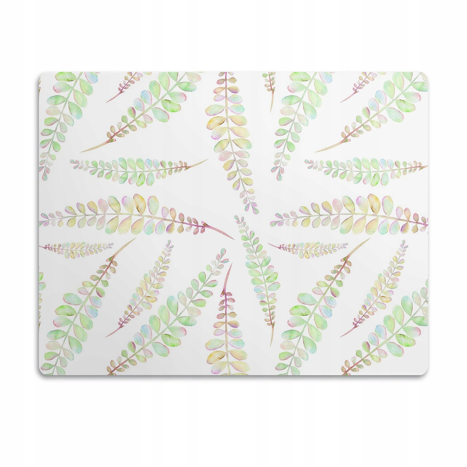 Podložka pro psa pod misku Akvarelové listy 60x40