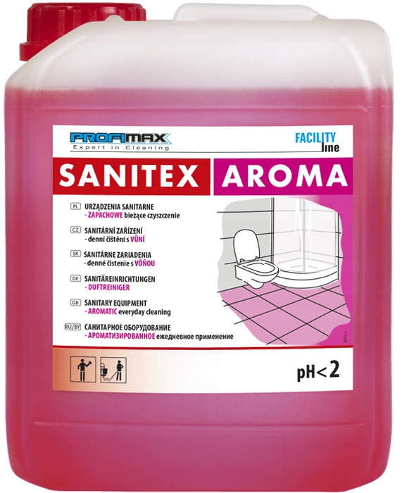 Profimax Sanitex Aroma 5L – vonný prostředek na mytí sanitární keramiky