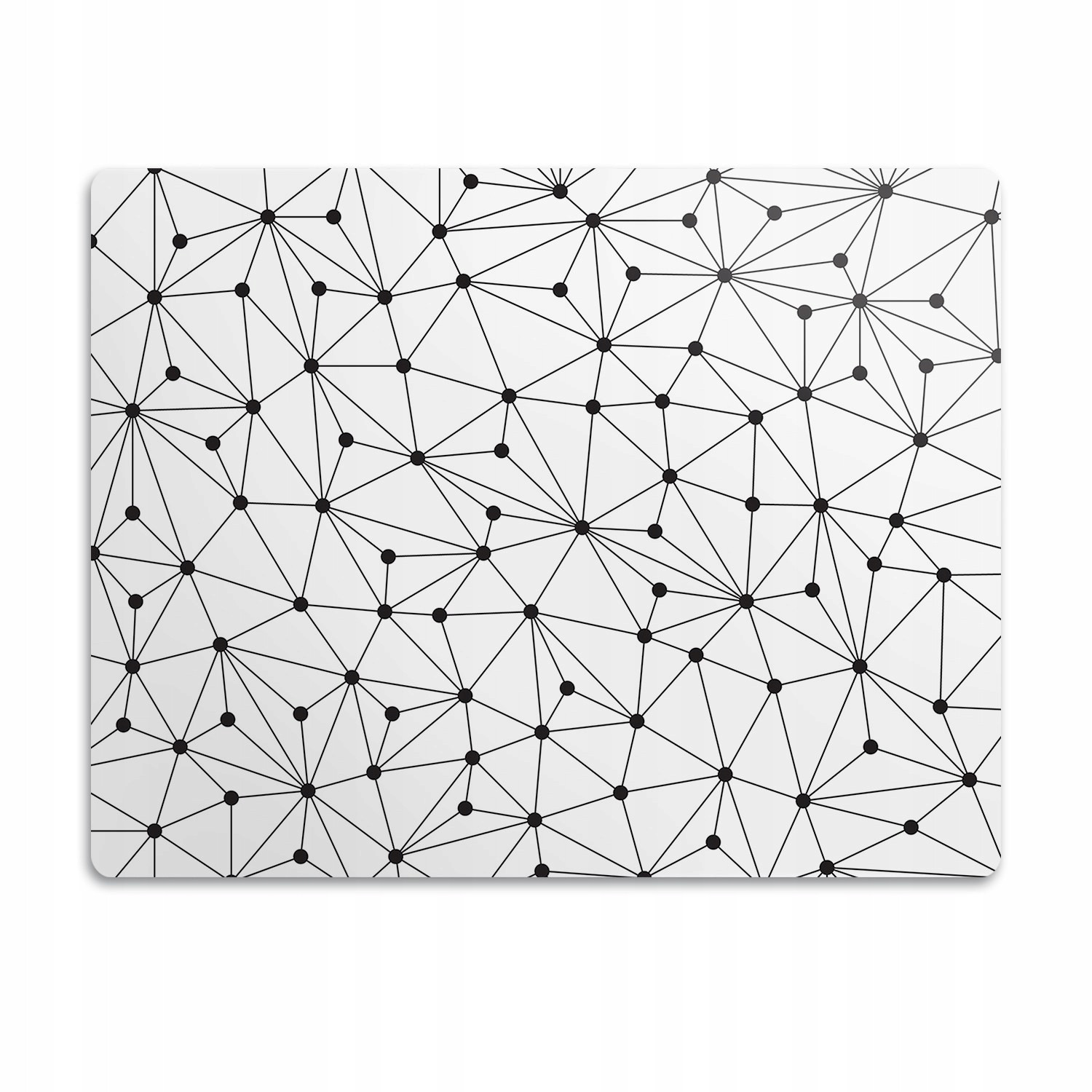 Pro psa kočku podložka pod misky Trojúhelníkové puntíky 60x40