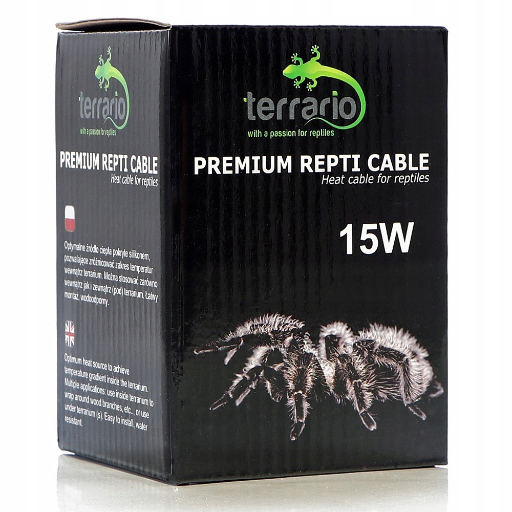 Terrario Premium Repti Cable 15W topný kabel 5,5m