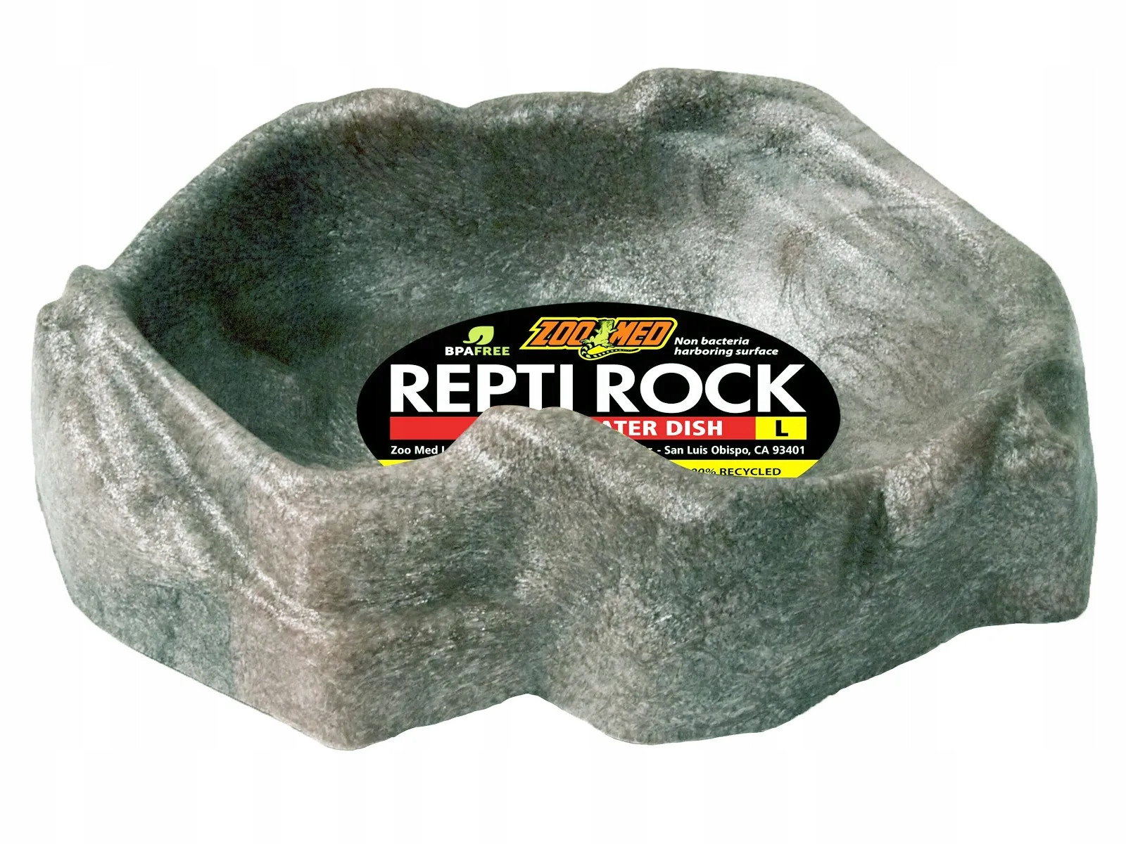 Miska na vodu Repti Rock Dish L 22x18x6cm Zoomed