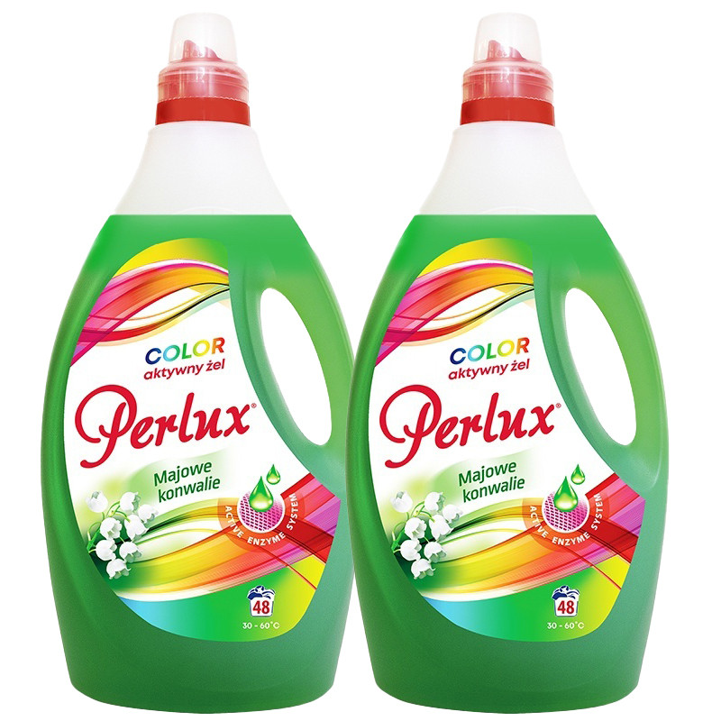 Perlux gel na praní color- májové konvalinky 1,92 L