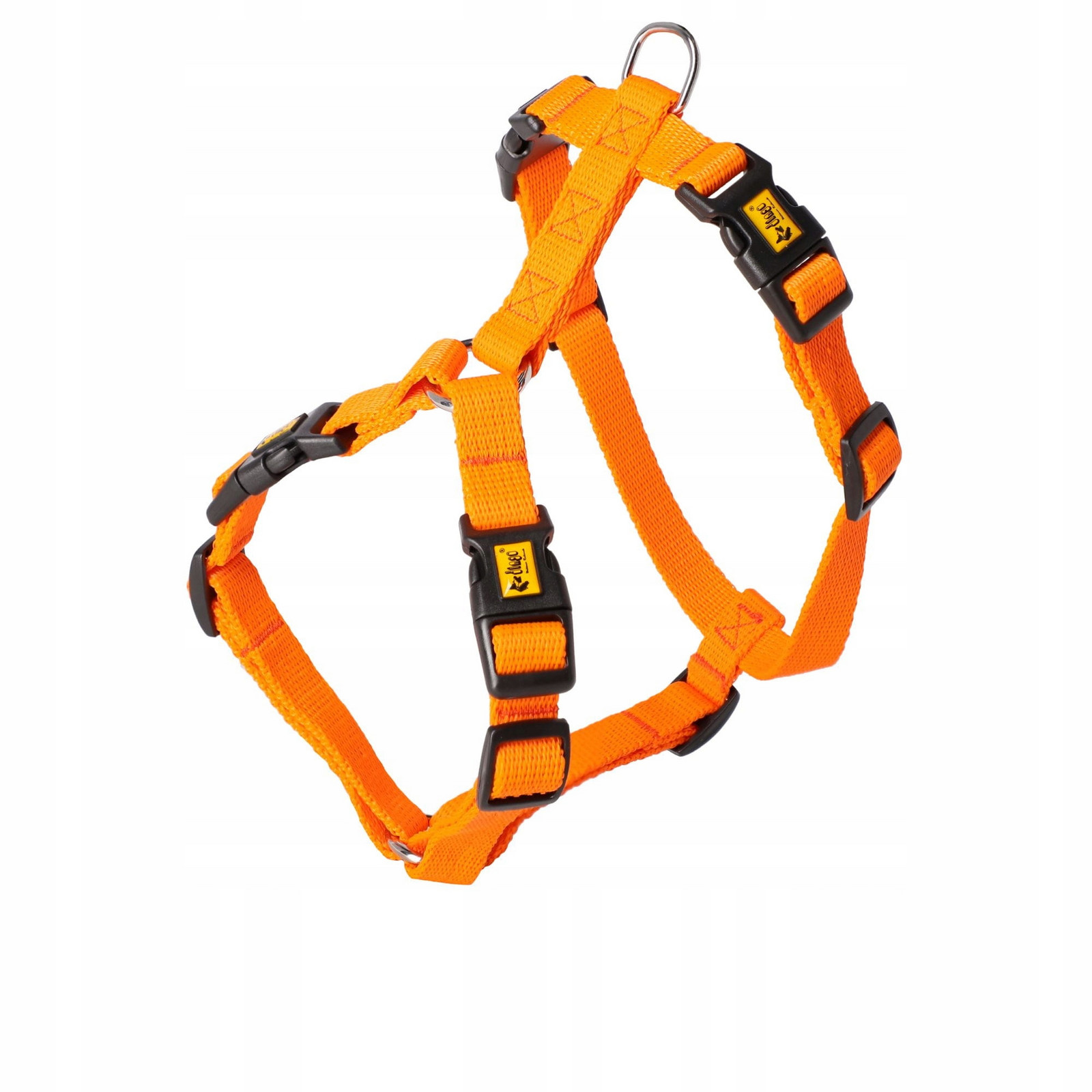 Dingo Postroj Guard Energy se zapínáním na čtyři přezky S oranžový