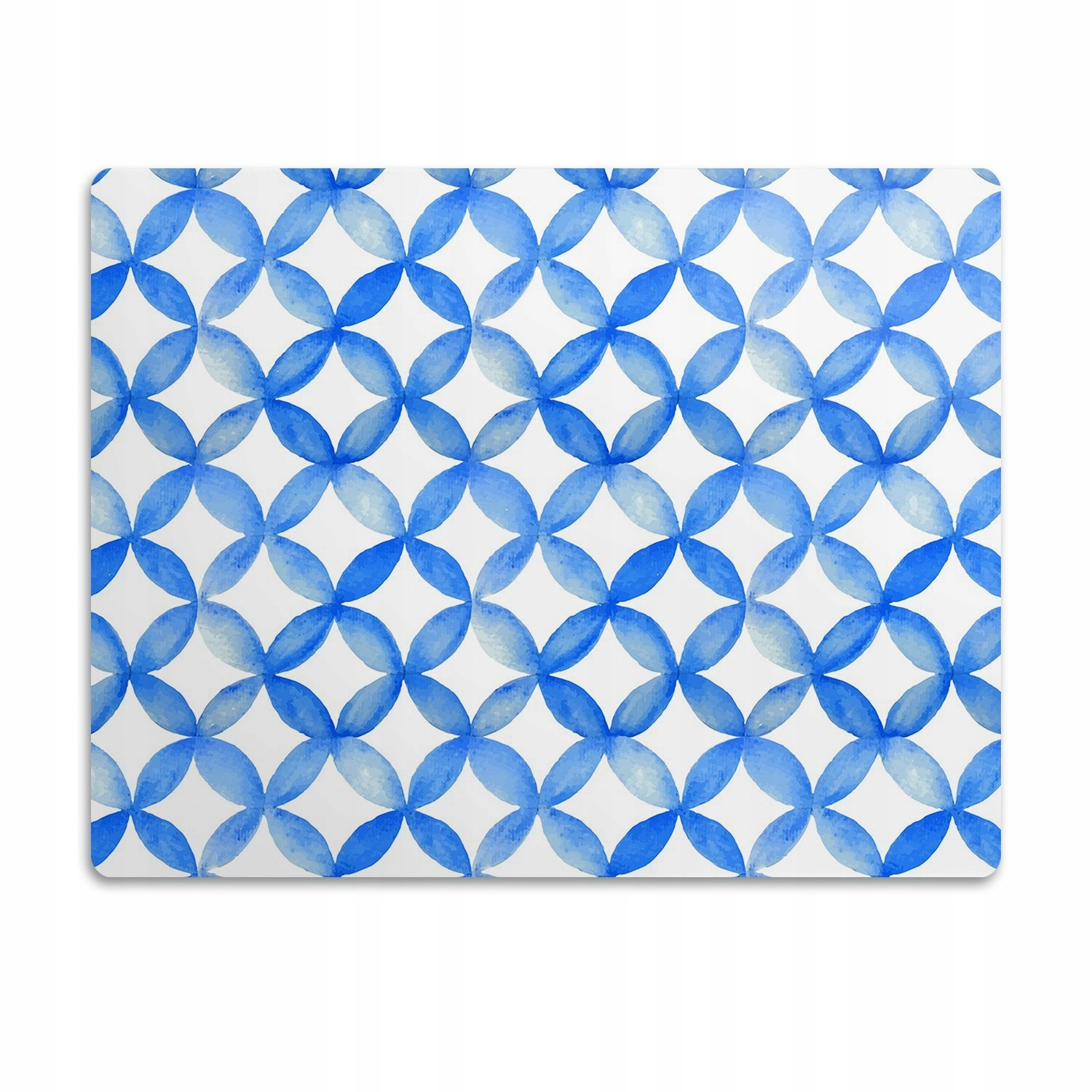 Podložka pod misku pro kočky Modrá kola 60x40 cm