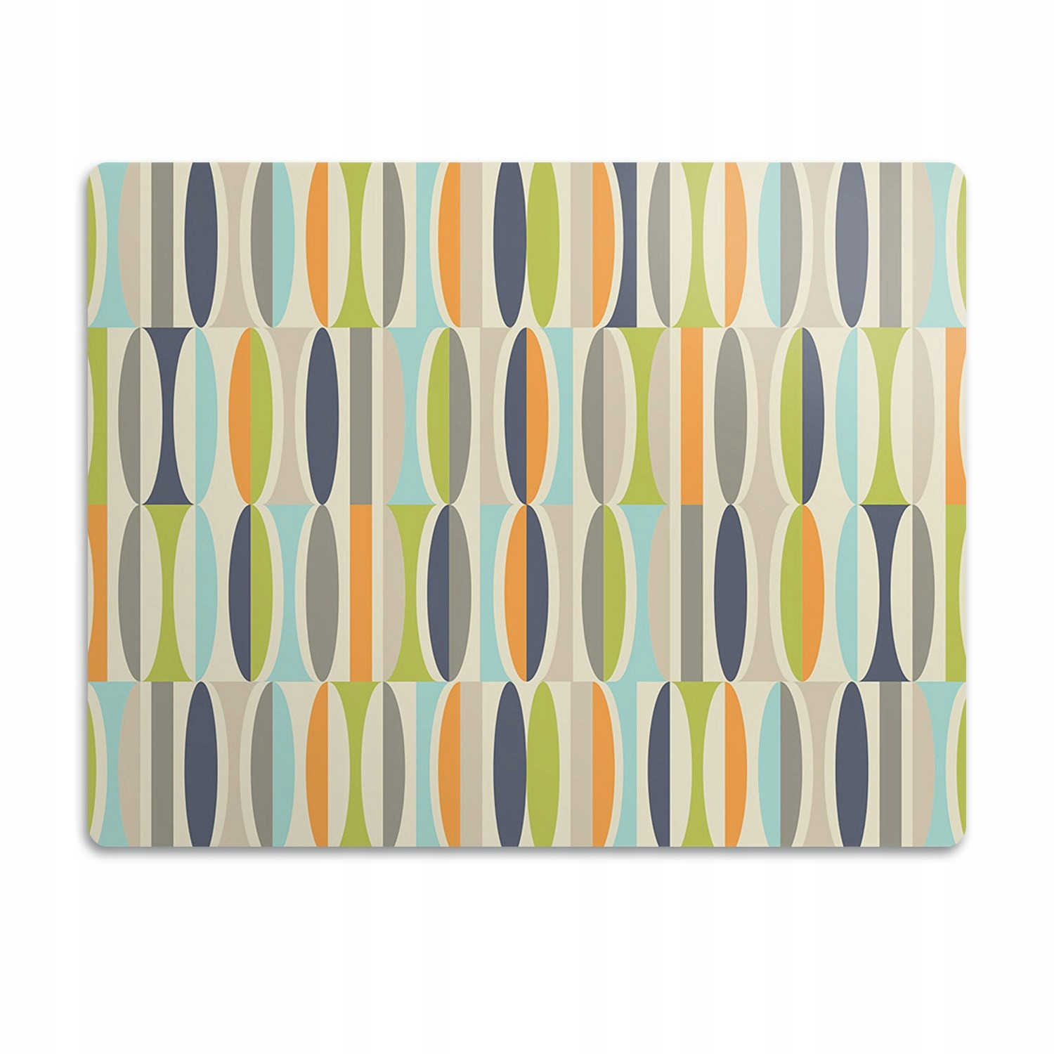 Podložka pod misku pro psa a kočku Retro motiv 60x40 cm