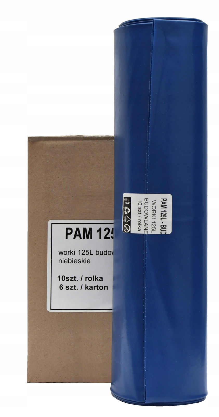 Sáčky na suť, stavební odpad 125L extra silné