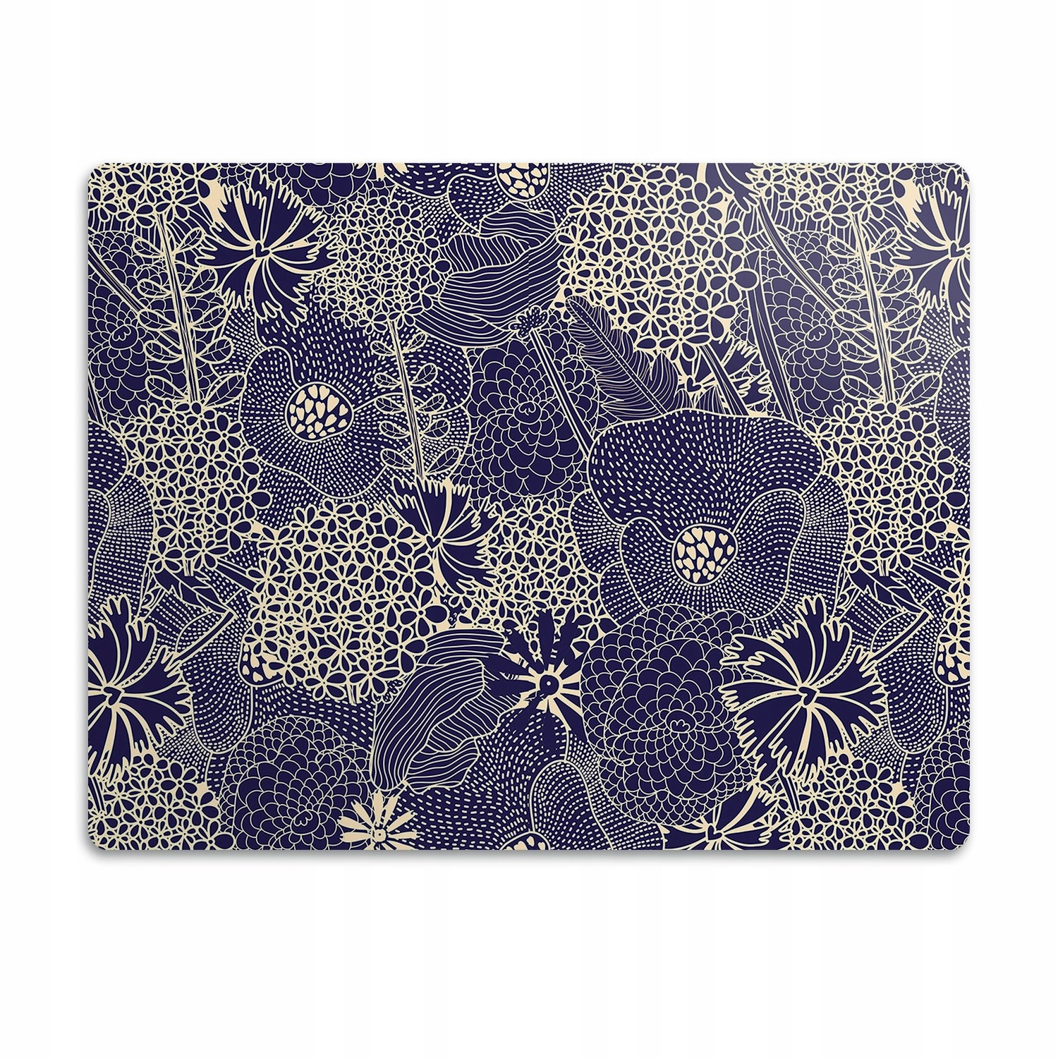 Pro psa kočku podložka pod misku Modrý vzor 60x40cm