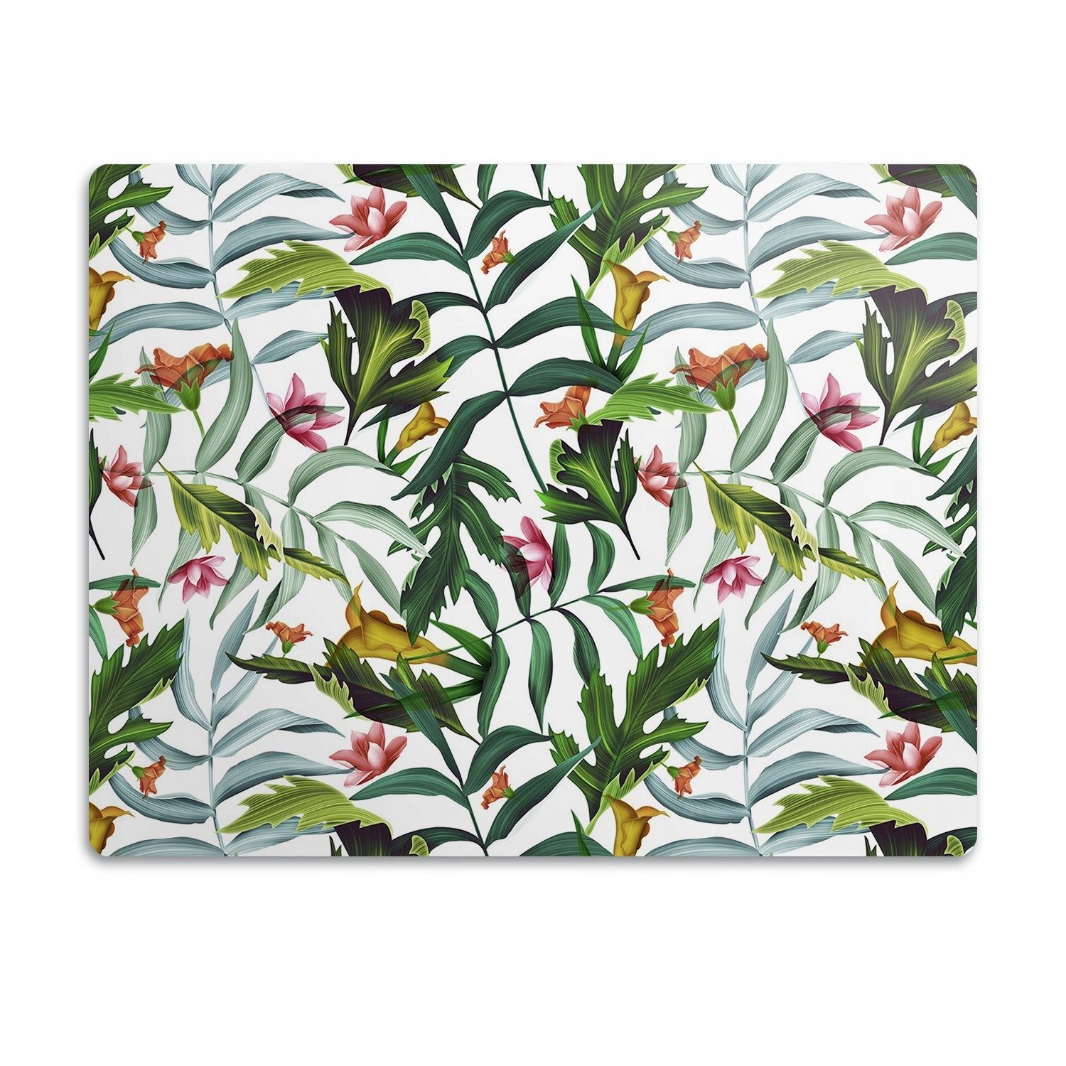 Podložka pro psa pod misku Flora tropická 60x40