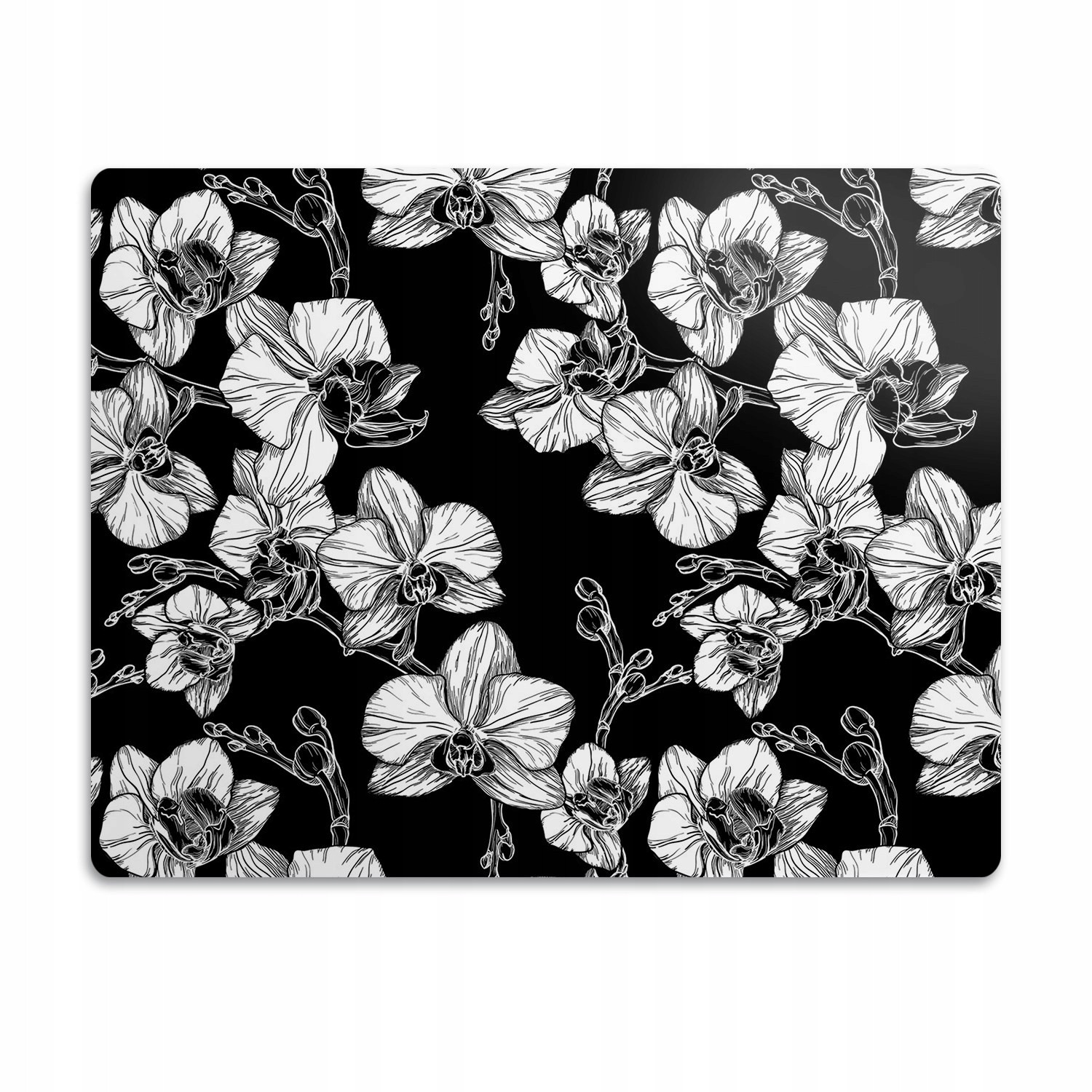 Podložka pod záchod pro kočky Orchideje květiny 60x40 cm