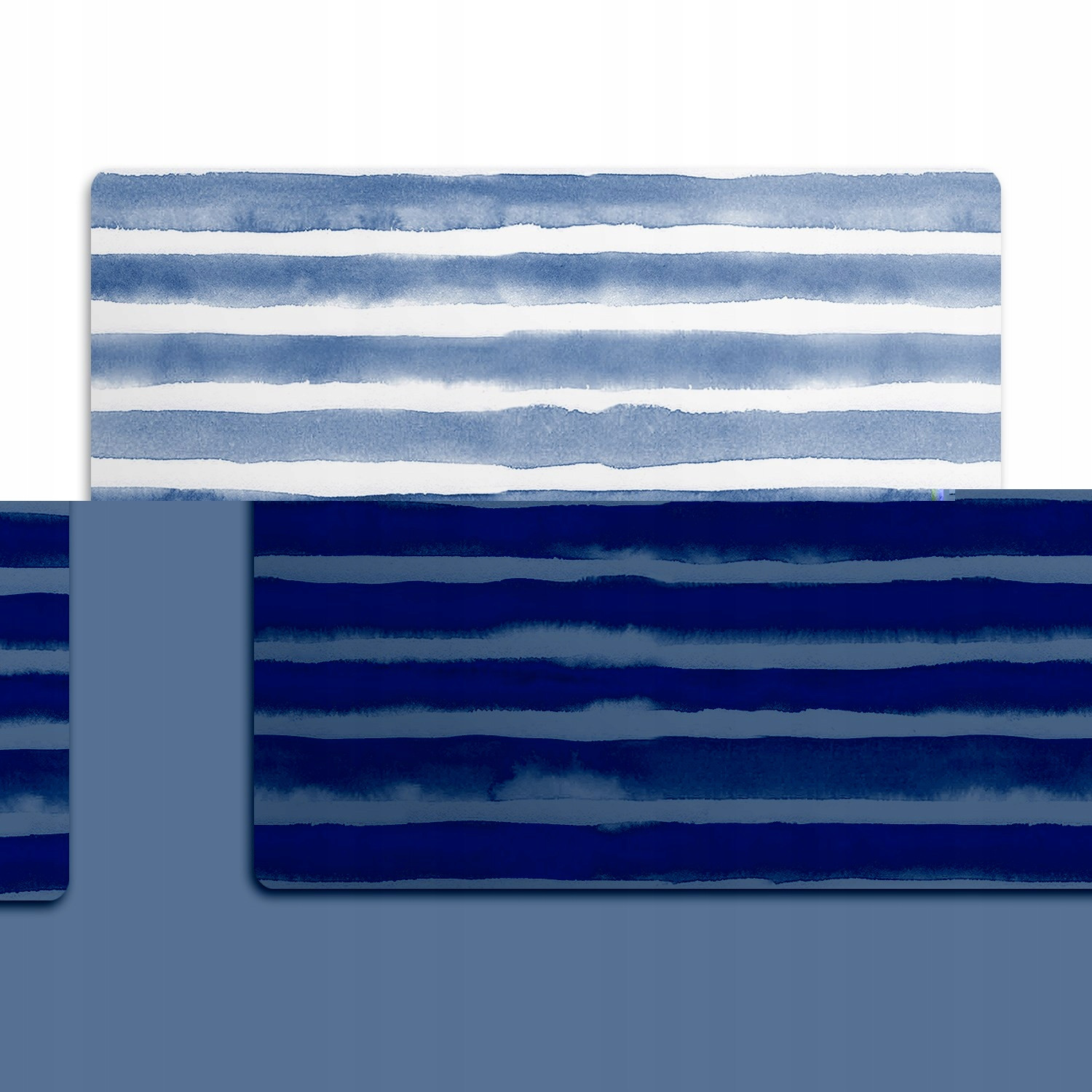 Podložka pro kočky psa pod misky Horizontální popruhy 60x40 cm